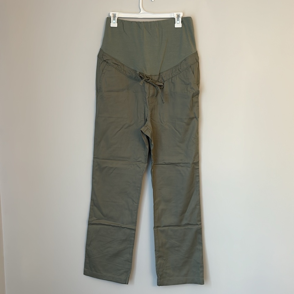 GAP Olive Green Straight Leg Pants